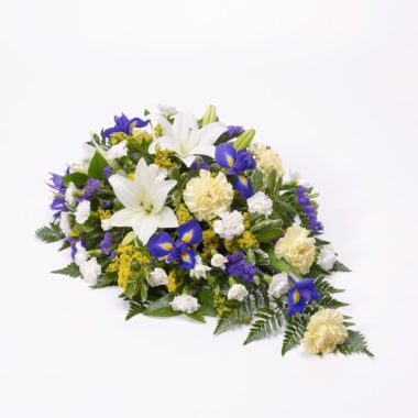 Lily And Iris Teardrop Spray - Limon Y Azul