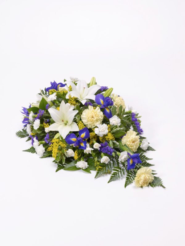 Lily And Iris Teardrop Spray - Limon Y Azul
