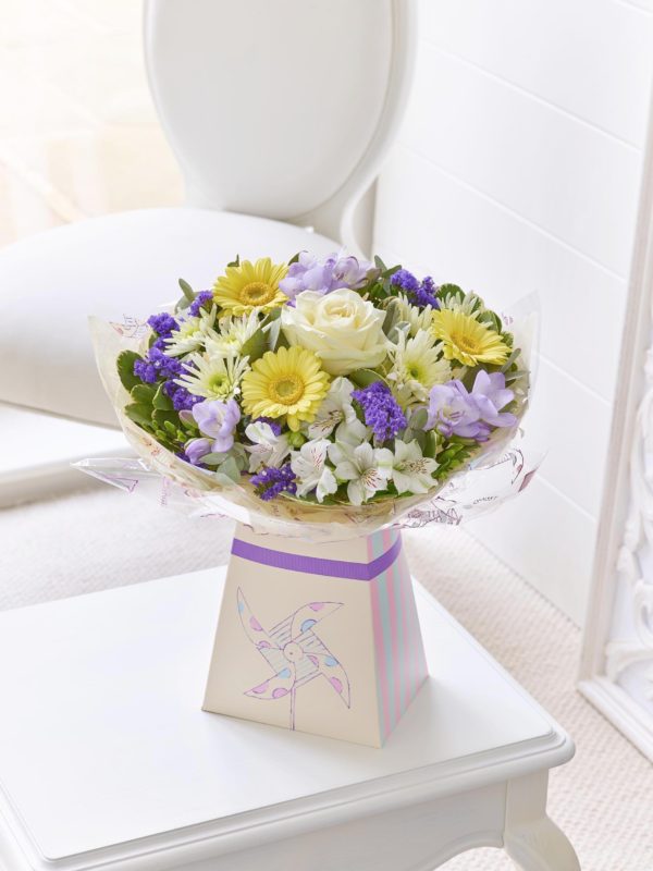 Caja De Regalo Baby Boy Con Bramble Bear & Boy Balloon