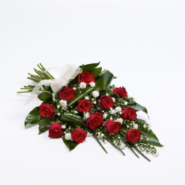 Hoja De Rosa Clasica - Rojo