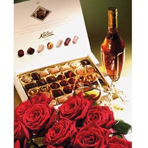 15 Roses/Cognac/Chocolate