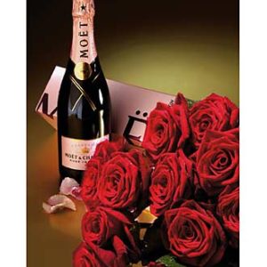 15 Roses & Champagne
