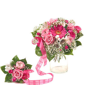 Parcel Bouquet for a Baby