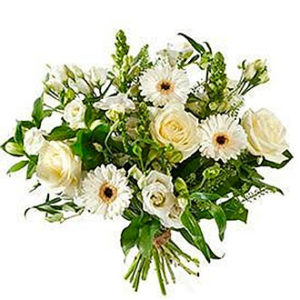 Mixed white flowers