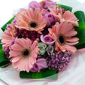 Mixed Cut Flowers Pink
