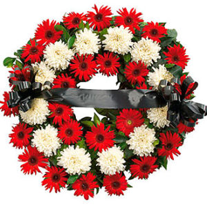 Wreath With Ribbon