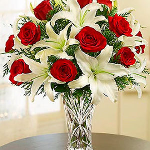 Arrangement of Red Roses