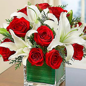 Arrangement of Red Roses