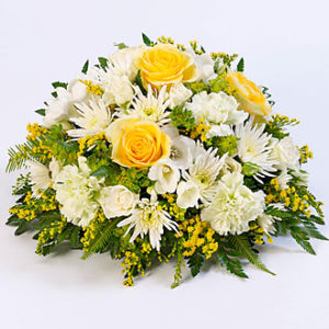 Classic Posy Yellow and W