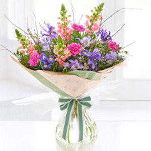 Lg Antirrhinum and Iris