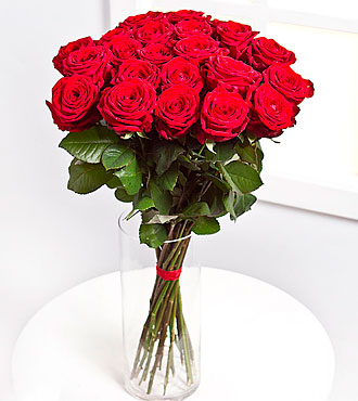 Bouquet of 25 Red Roses