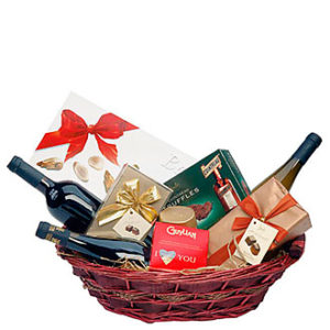 Chocolates and Wine Gift