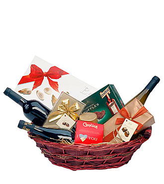 Chocolates and Wine Gift