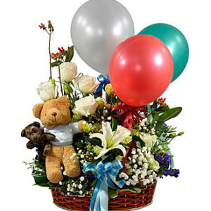 Basket of Flowers