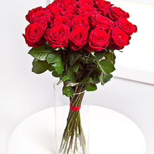 Bouquet of 15 Red Roses
