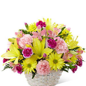 Basket of Cheer Bouquet