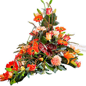 Funeral Decor with Ribbon