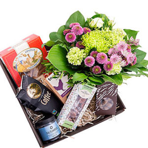 Gift Box w/Bqt- Florist