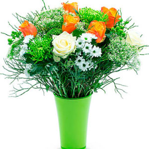 Fiery bouquet