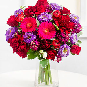 Romantic Bouquet in Purpl