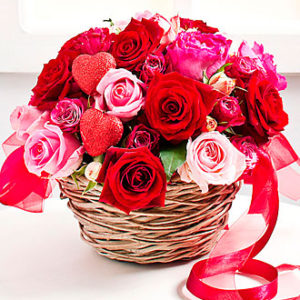 Valentine's Day flower ar