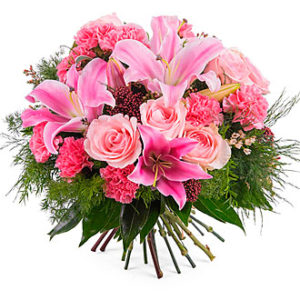 Mixed bouquet with Roses