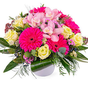 Centerpiece of Fuchsia Ge