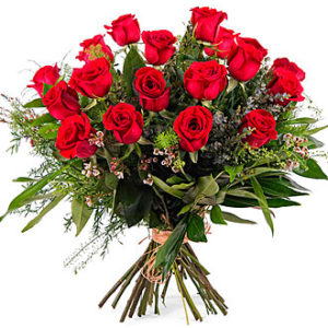 18 Long-stemmed Red Roses