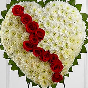 Broken Heart Wreath