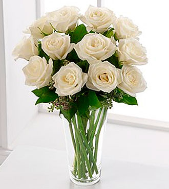 White Rose Bouquet