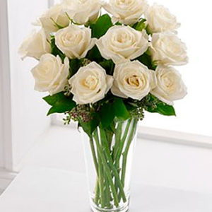 White Rose Bouquet