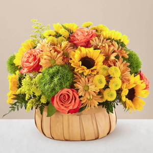 HARVEST SUNFLOWER BASKET