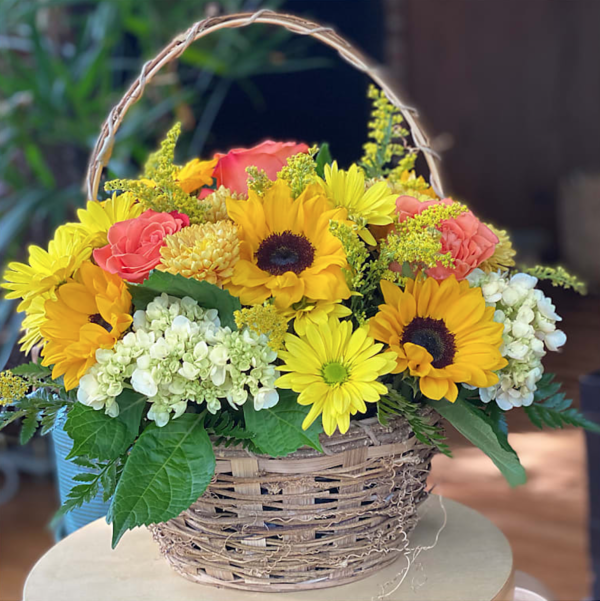 HARVEST SUNFLOWER BASKET - Image 2