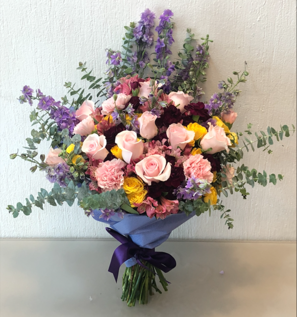 Ramo de flores frescas en CDMX, colonia del valle Mexico