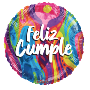 Globo 18" Feliz Cumple Carnaval C/1