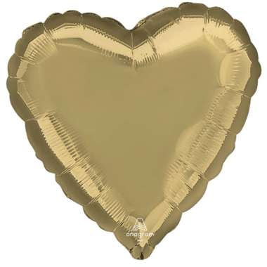 Globo 18" Corazon Gold C/1