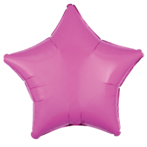 Globo Estrella 18" Rosa Bebe C/1