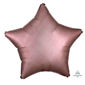 Globo 18" Estrella Rose Gold Mate C/1