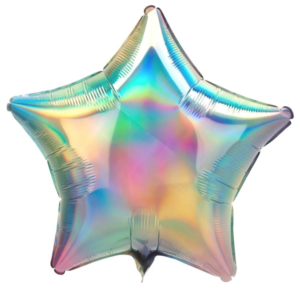 Globo 18" Estrella Rainbow