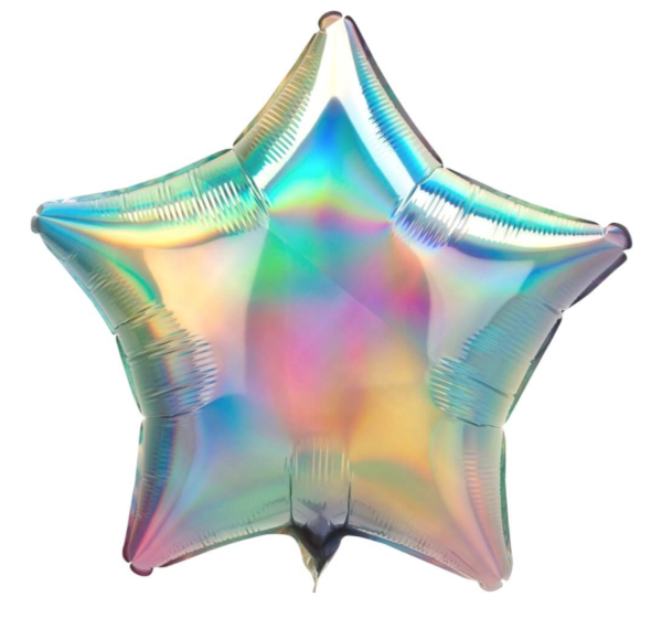 Globo 18" Estrella Rainbow