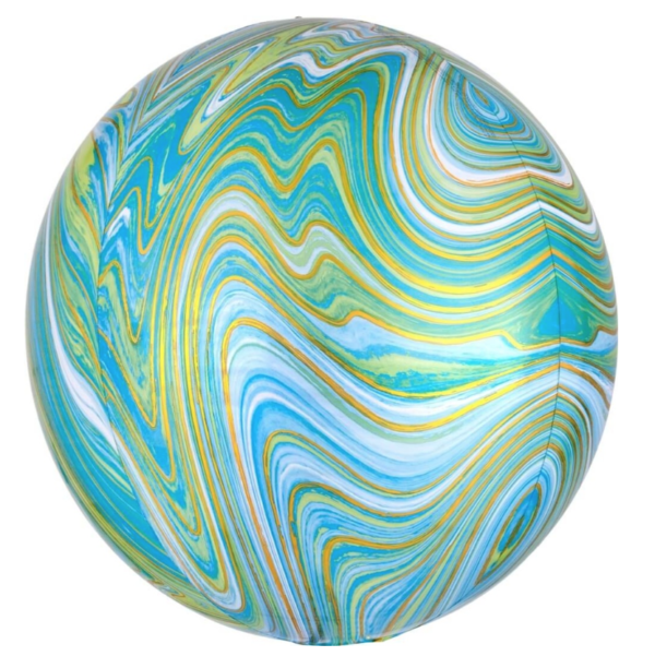 Orbz Marblez Verde Y Azul